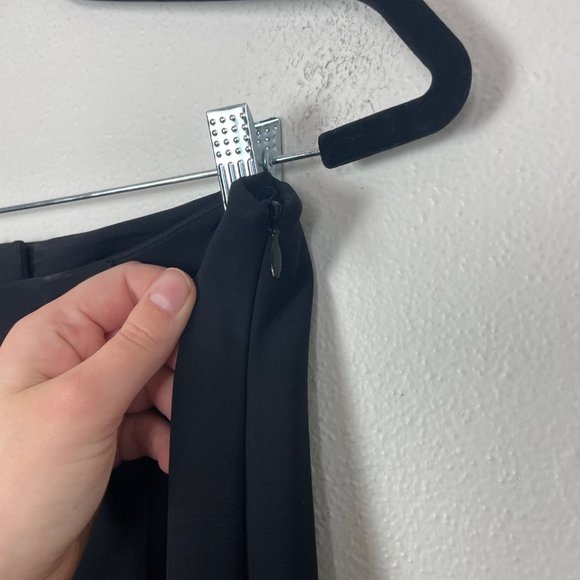 Escada Woman's 38/ US 8 Black High Rise Tapered Leg Career Trouser‎ Pants - Picture 6 of 11